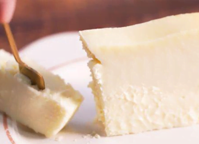 教你做米其林餐廳同款芝士軟心蛋糕，簡單烘焙，攪拌就能成